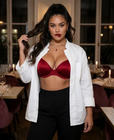 Aurora, 32, in lingerie