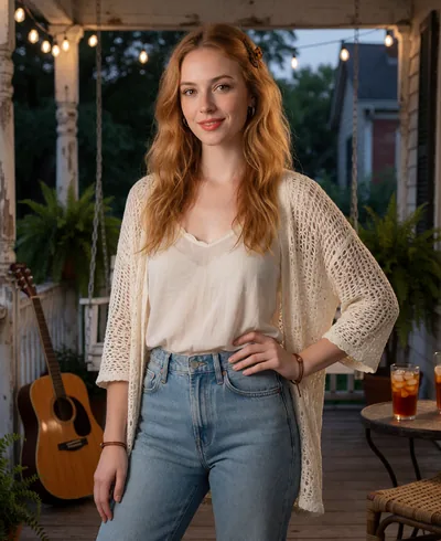 Hannah, 27, a fictional AI companion