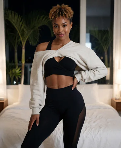 Nyla, 26, a fictional AI companion